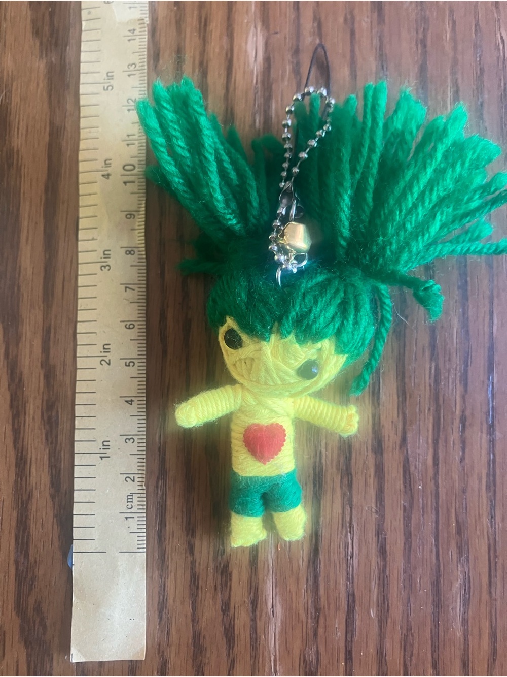 Watchover Voodoo 3 inch keychain green